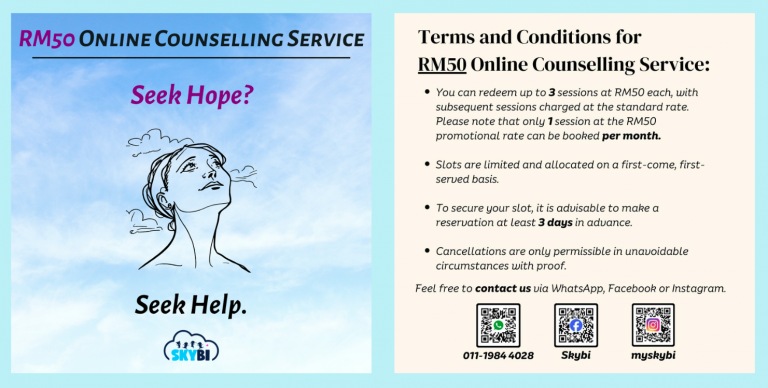 Rm 50 Online Counselling Service details