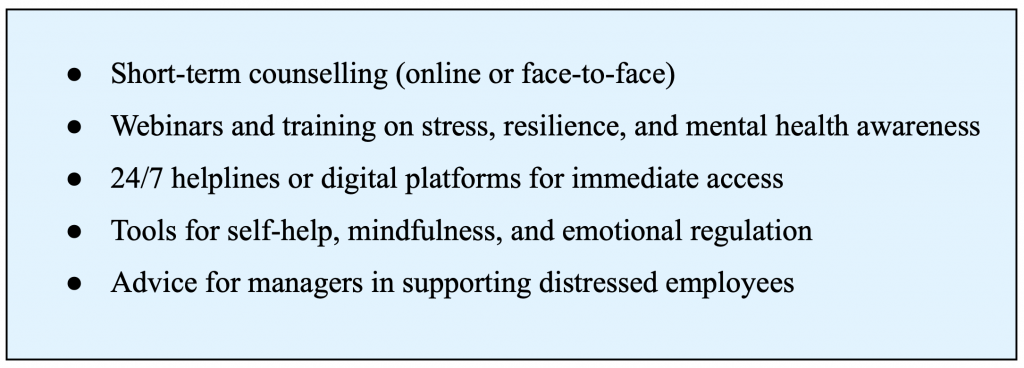 employees assistance program services